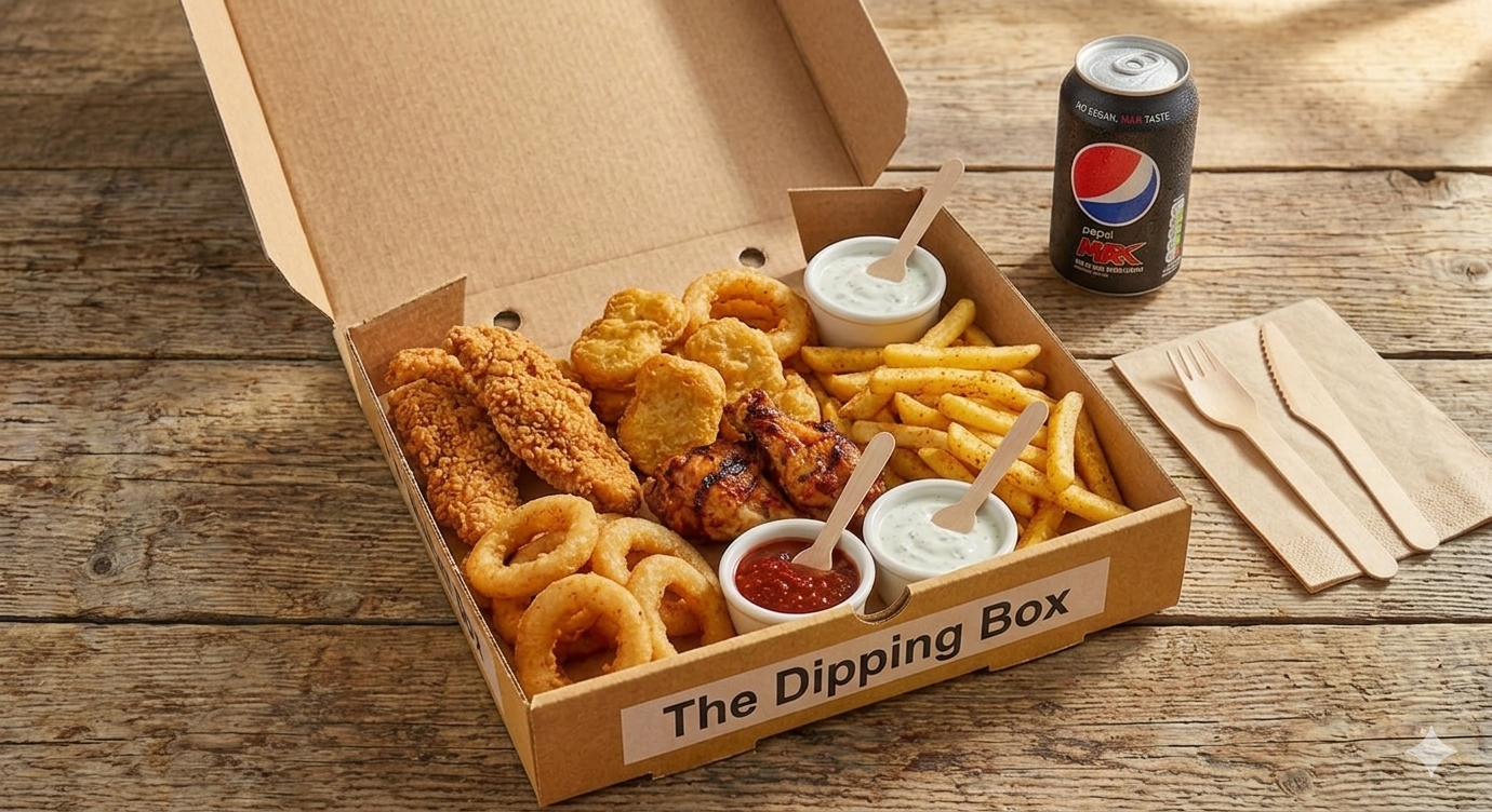 Dipping Box (+ 1 Drink)